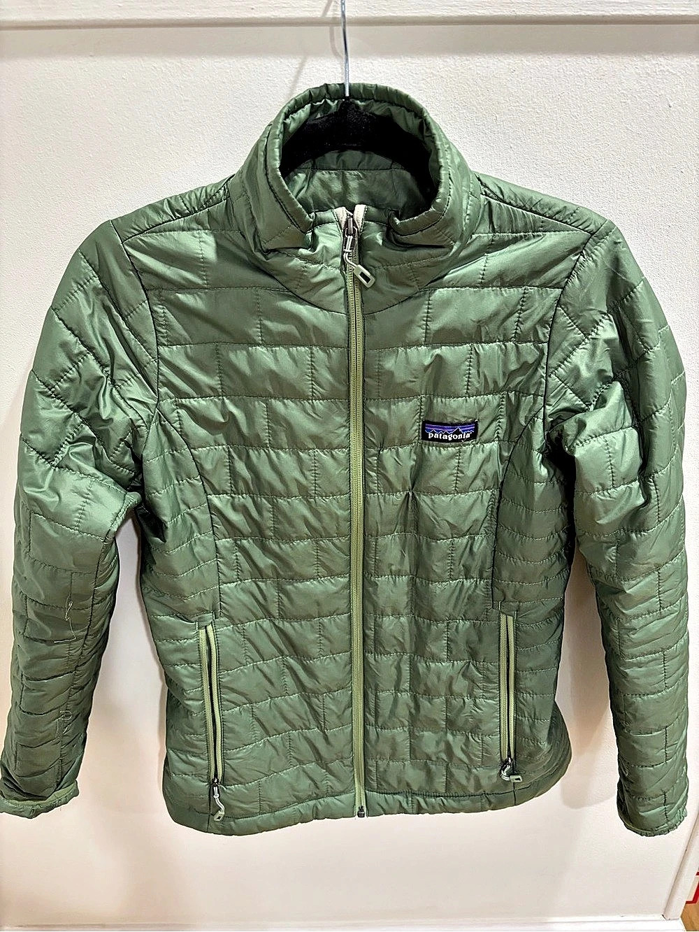Patagonia Nano Puff Jacket Women's Quilted Green Jacket XS
